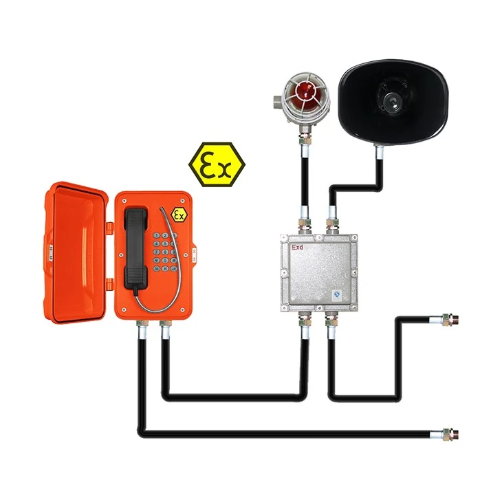 IP Sound And Light Explosion-proof Telephone